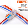 DF-T22 and DF-T24 T-type main line non stripping quick connection terminals for no breaking wire splitters wire connector