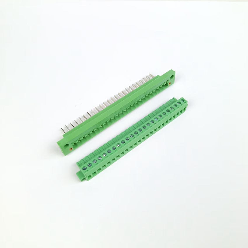 02p-24p Through Wall Panel Mounted Male And Female 5.08mm Pitch Pluggable Terminal Block 2EDGKM-5.08 2CDGM-5.08