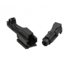 Automotive Waterproof Connector 1-hole Headlight Modification Wiring Harness Plug 7222-7414-30 Car Connector