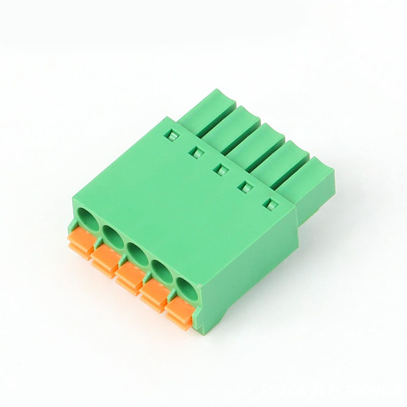 Replace Phoenix FMC1.5 3.5mm Pitch Push Button Male Green Terminal Block Spring Wiring Compact Mini Size Wire Connector 15EDGKN-3.5 15EDGKN-3.81
