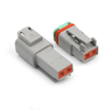 DT06-2S/DT04-2P Is Suitable for the Waterproof Plug of the Connection Connector for the Heavy Truck Nozzle Plug-in Vehicle Lamp