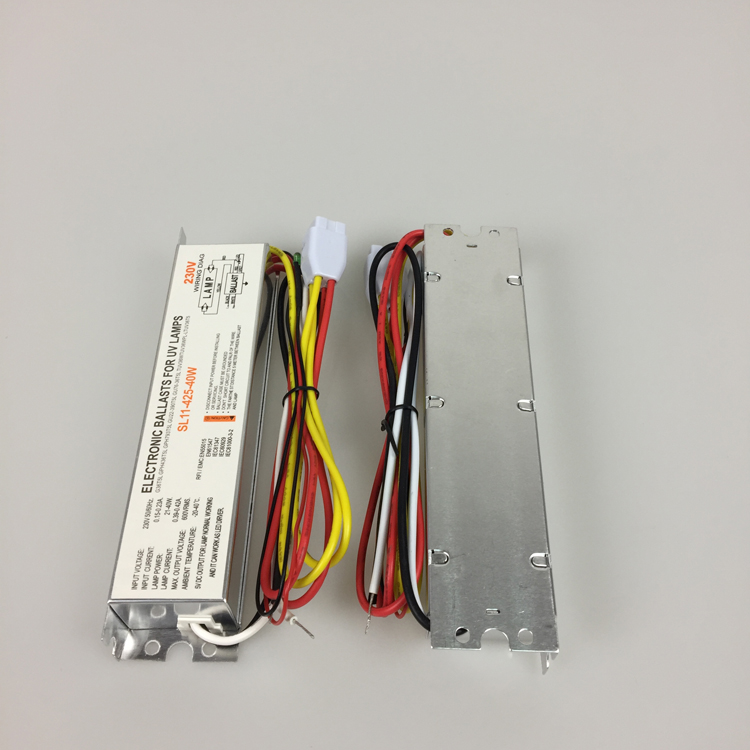 40w Ballast for Uv Lamp with Led Indicator And 4pins Connector Uv Ballast Lamp