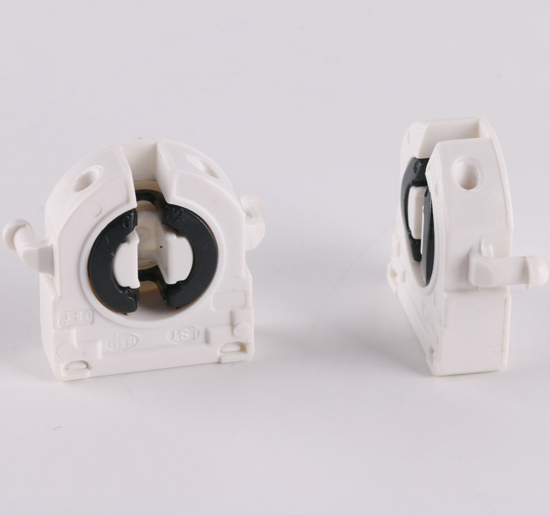PC Flame Retardant Lamp Holder T8 Aging Lamp Bracket Wholesale
