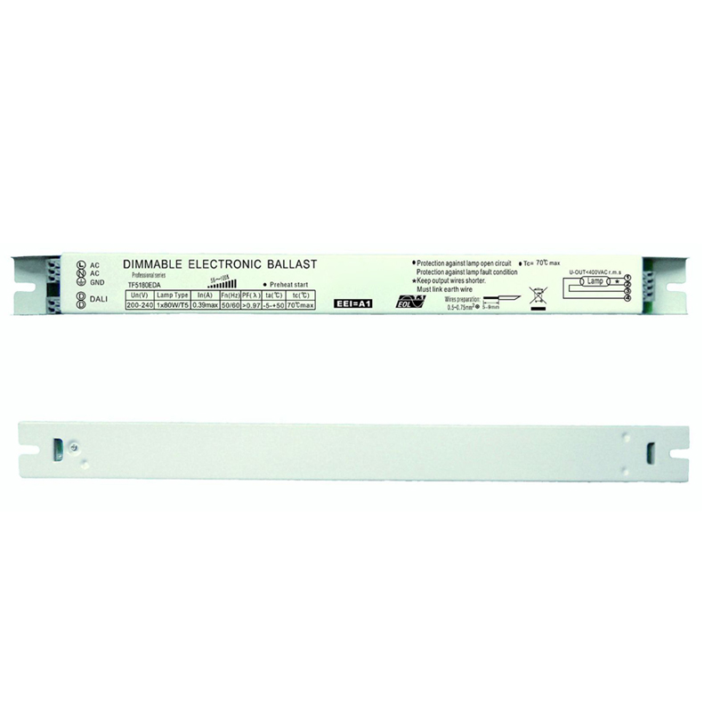 dali dimming electronic ballast supplier 220-240V 1x80W dimming electrical ballast