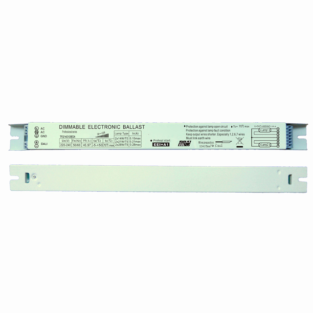 Dimmable Dali Electronic Ballast for Fluorecent Lamps T5 2x14/21/28W