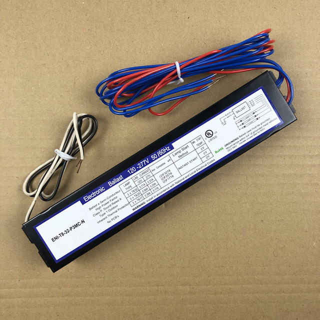 ENI-T8-32-P3MC-N ballast 32wx3 120-277V fluorescent ballast with ul 