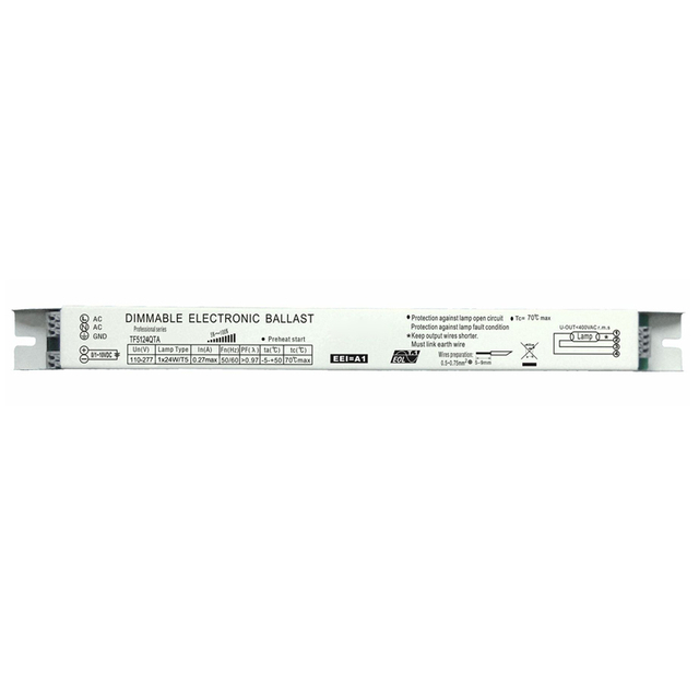 Electronic Ballasts 110 To 240v 1-10v Dimming Fluorescent Electronic Ballast 24W