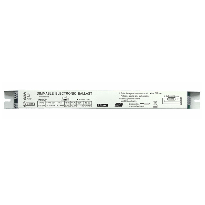 Electronic Ballasts 110 To 240v 1-10v Dimming Fluorescent Electronic Ballast 24W