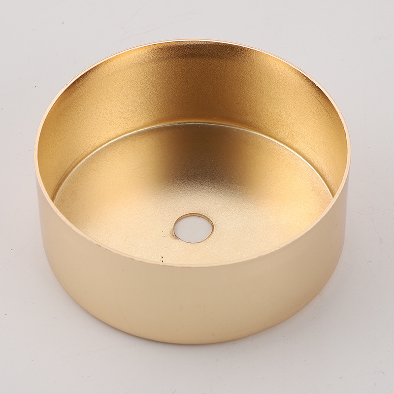 Wholesale Lighting Accessories Electroplating Spray Paint for Disc Straight Side Disc Ceiling Plate