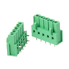 2EDGA-5.08mm 2EDGB-5.08mm Plug-in Board To Board Soldering PCB Wiring Terminal Straight Bent Pin Plug Green Connector