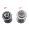 E27 E40 Explosion-proof Waterproof Screw Lamp Holder Aluminum Lamp Holder High Bay Light Factory Room Spotlight Lighting Fixture