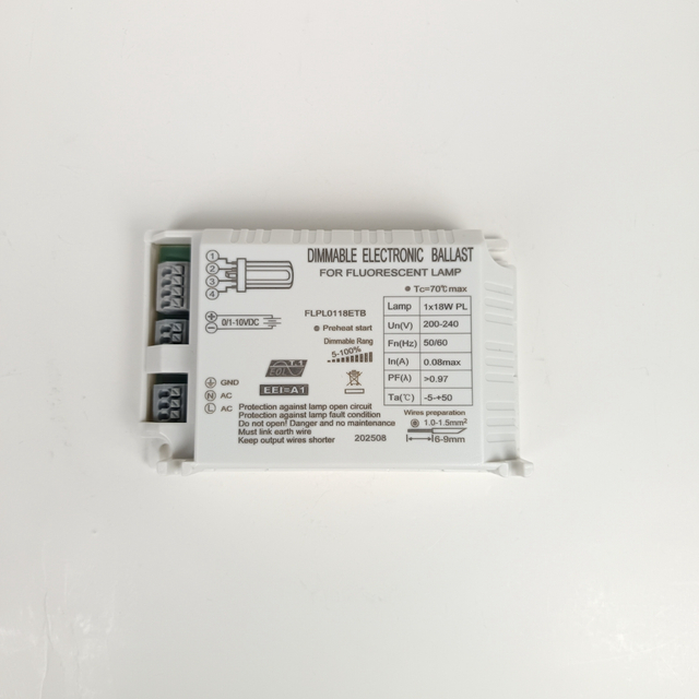 Fluorescent Dimming Light Ballast 0/1-10V 1x18W Fluorescent Dimming Light Ballast