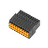 15EDGKNHB-2.54mm Double-layer Spring Plug-in Terminal Block Screwless Compact male Plugable Terminal Block