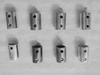 M10 Inner Thread Lighting Connector Iron Fittings Inner Thread Pipe Joint Straight Double Pass Lamp Fittings