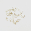 Crystal Chandelier Accessories, Fish-tail Fork Pin Crystal Chandelier Glass Rod Clip Fish-tail Fork Pin 8-shaped Clip