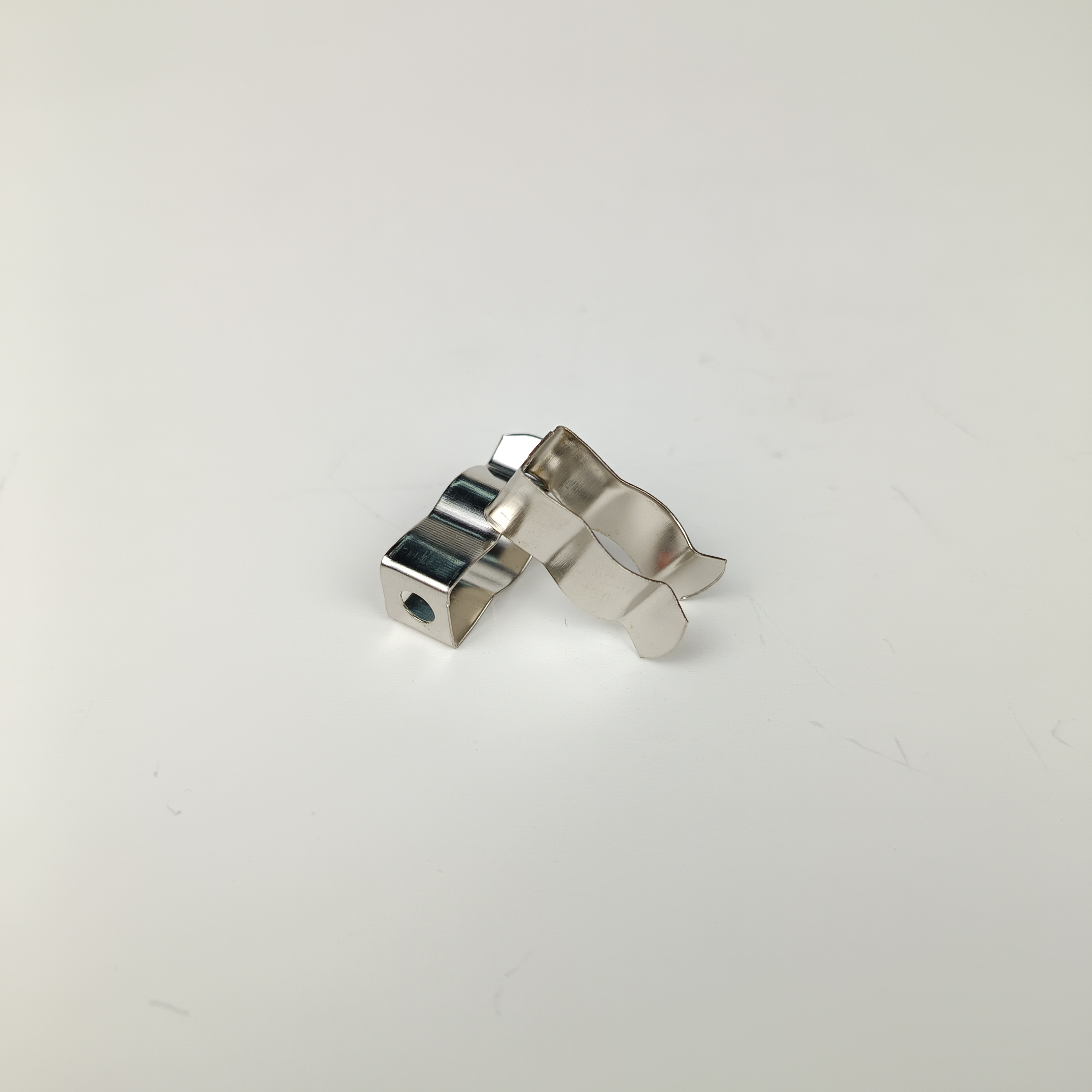 T4 (nickel Plated) Pipe Clamp Tubing Clip Tube Lamp Tube Clamp lighting accessory