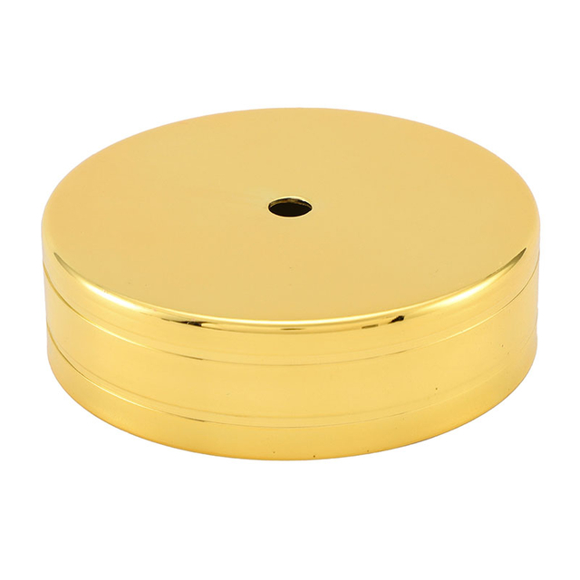 Factory Direct Supply Lamp Accessories Disc Straight Side Plate Plating Spray Paint Ceiling Plate