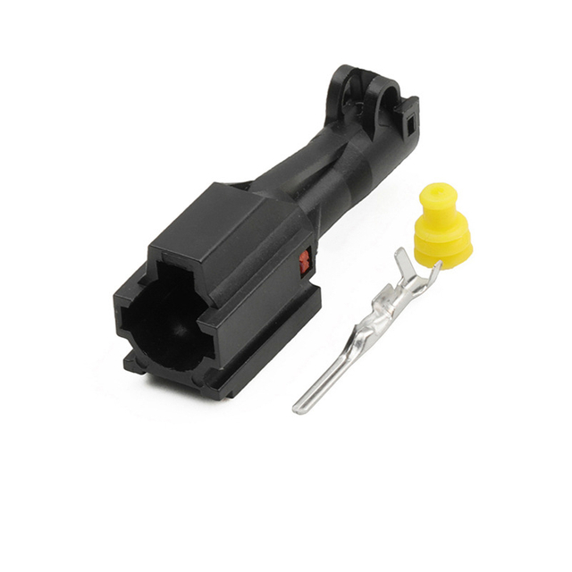 Automotive Waterproof Connector 1-hole Headlight Modification Wiring Harness Plug 7222-7414-30 Car Connector