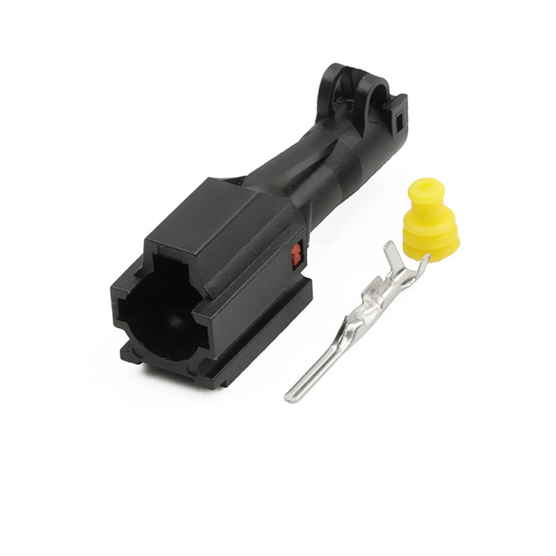 Automotive Waterproof Connector 1-hole Headlight Modification Wiring Harness Plug 7222-7414-30 Car Connector