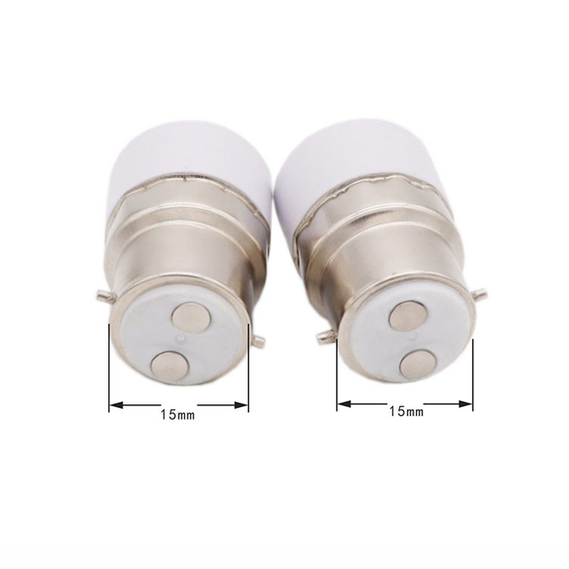 Factory Direct B22 to E27 B22-E27 Screw Lightholder Conversion Lamp Holder