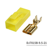 DJ7015B-9.5-21 Automotive Connector Plug, 1-Pin, 1-Hole, 1-Core, High-Current, Plastic Housing, Protective Sheath