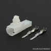 2-pin 2P Automotive Connector Male-female Mating Plug Wiring Connector Protective Sleeve Terminal DJY7021A-2-11/21