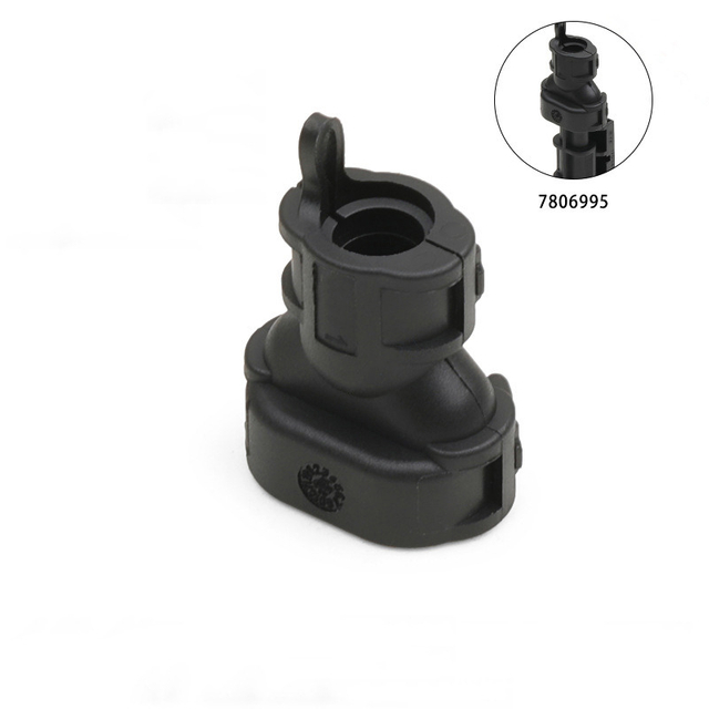 2-pin Connector Tail Clip 7806995 Wiring Harness Fixing Sleeve Wiring Harness Clip DJ7023WA-1.2A Tail Cover