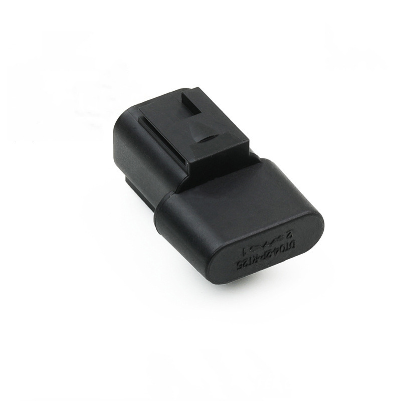 DT04-2P-RT25 Automotive Connector with Resistor Male Terminal Cover for 2-pin Application Power Signal Plug