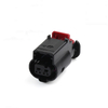 DJ7027B-1.2-11/21 Waterproof Connector 2-pole Wiring Plug Male-Female Connection Terminal 0-2208915-1
