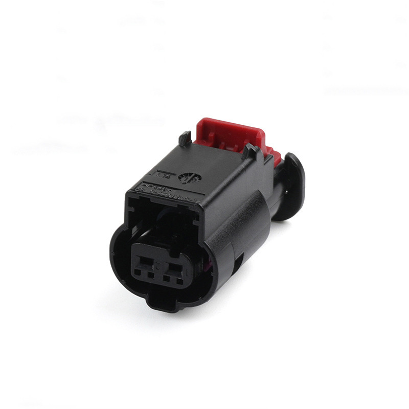 DJ7027B-1.2-11/21 Waterproof Connector 2-pole Wiring Plug Male-Female Connection Terminal 0-2208915-1