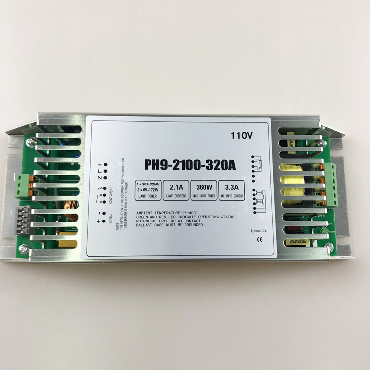 110vac Uv Germicidal Ballast 320W PH9-2100-320A Ultraviolet Ballast for Uvc Lamps Sterilize Water