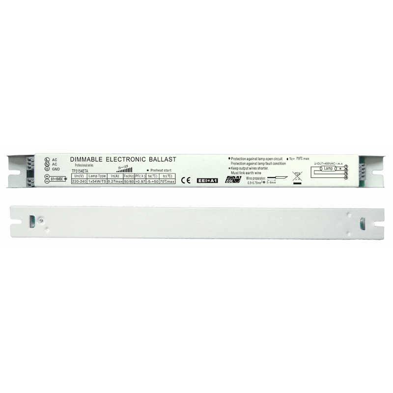 220-240V 0/1V~10VDC 54w Fluorescent Light Dimmable Electronic Ballast