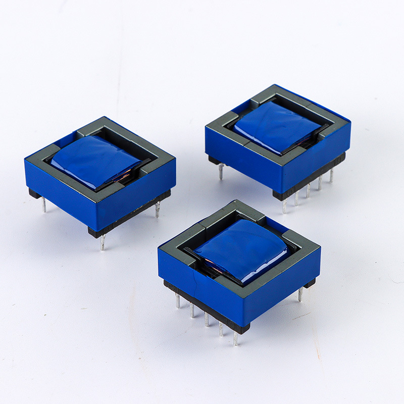 Wholesale Horizontal EFD25 High Frequency Transformer Blue Power Transformer Factory Direct Supply Charger Transformer
