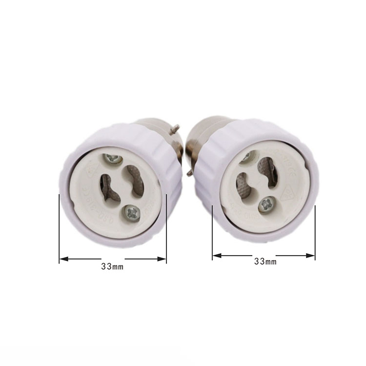 Factory Direct B22 to GU10/GU10 to B22/Bayonet Lamp Holder/GU10 Aging Lamp Holder