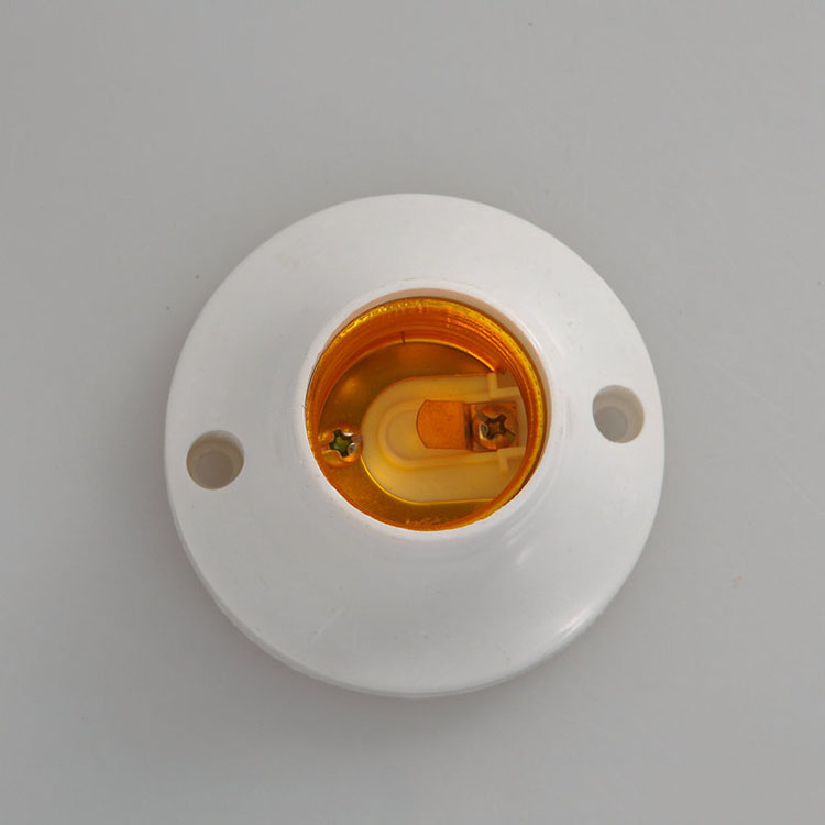 E27 test Aging Lamp Holder E27 White Wall Lamp Holder E27 Display Stand Lamp Socket