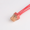 One in Three Out 4 Wire End Joint Connector PCT-604 32A 4mm2 Solid Wire Junction Box Push in Fast Wire Connector 
