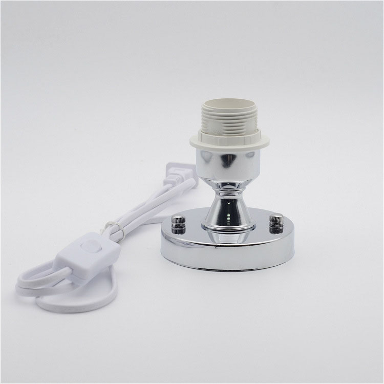 E27 Screw Base Lamp Holder LED Wire Switch Desk Lamp Lighting Accessories