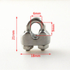 Steel Wire Stainless Steel Lock Safety Buckle Anti-pull Buckle Lamp Accessories