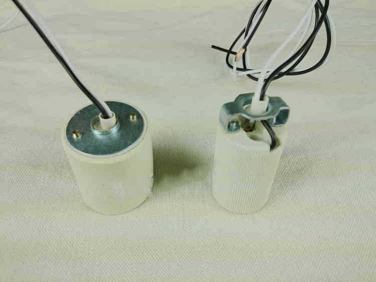 E14 E27 Ceramic Lamp Holder Chandelier Wall Lamp DIY Lamp Lighting Accessories