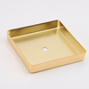 Wholesale Lighting Accessories Chandelier Chassis Ceiling Tray Straight Edge Chassis