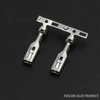 DJ625B-2.8*0.8A Automotive Terminal, Suitable for Crimping Wire Terminals and Connectors, Tinned Female Terminal