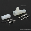 2-pin 2P Automotive Connector Male-female Mating Plug Wiring Connector Protective Sleeve Terminal DJY7021A-2-11/21