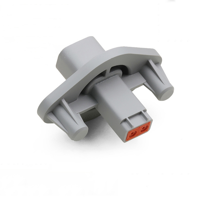 AT04-2P-PM11GRY Domestic 2-hole Waterproof Wiring Harness Connector Flange-mounted Gray Plug AT06-2S