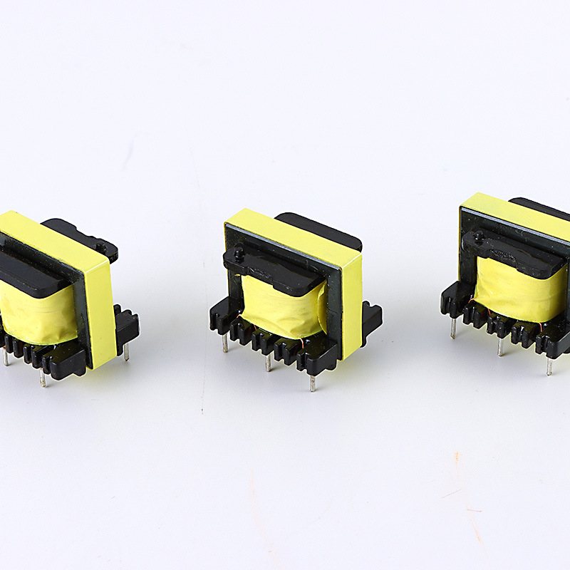 Factory Direct Supply EE22-5+5 High-frequency Transformer Single-phase Vertical Power Transformer Cell Phone Charger Transformer