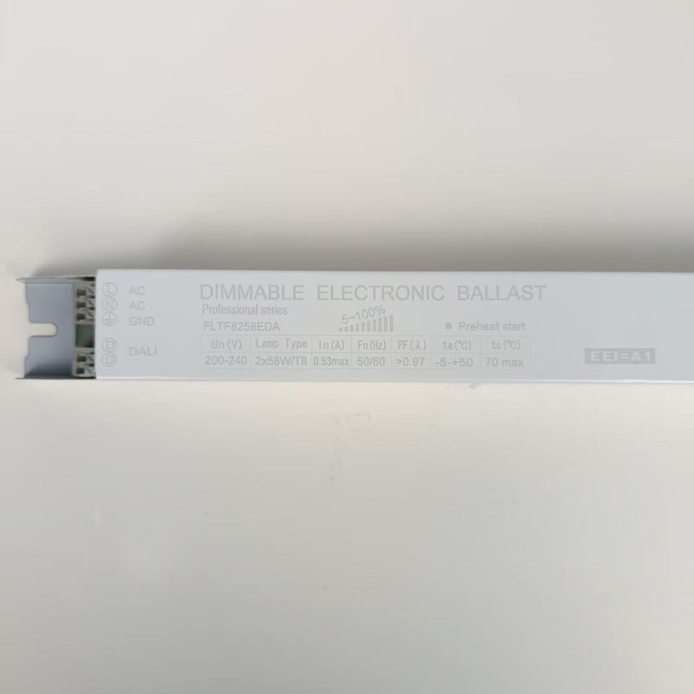 T8 Ballast Electric Dali Dimmable Electronic Ballast for 2x58w Flourescent Lamp Ballast