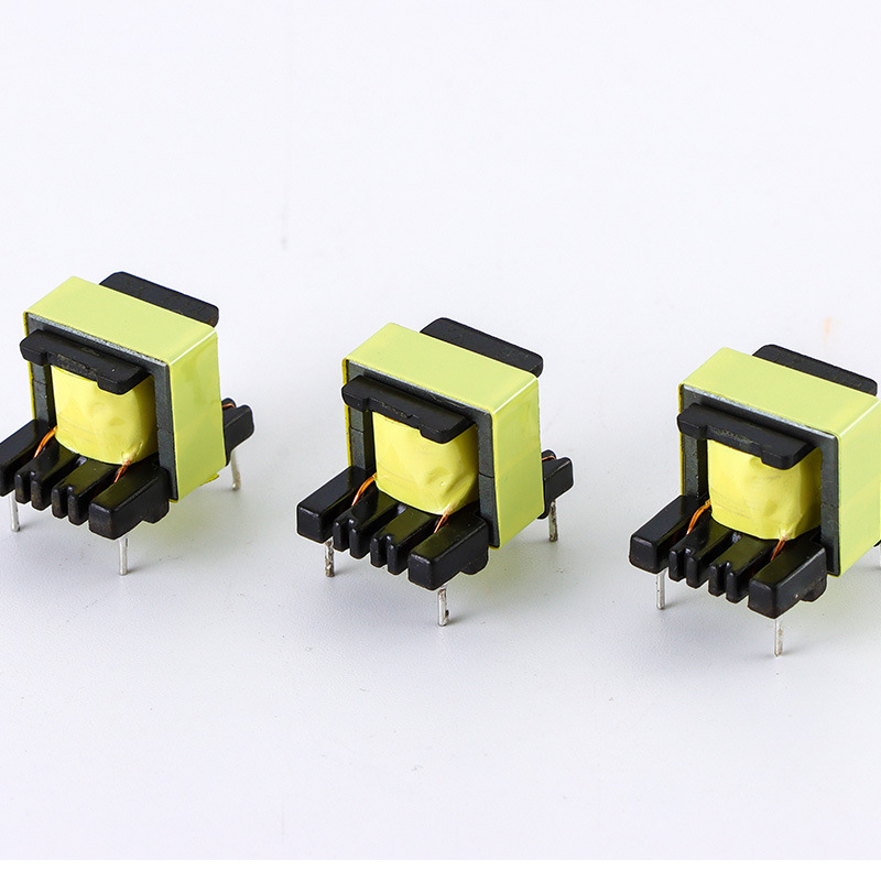 Vertical EE13 Safety High Frequency Transformer Mobile Phone Charger Power Transformer E Type Transformer