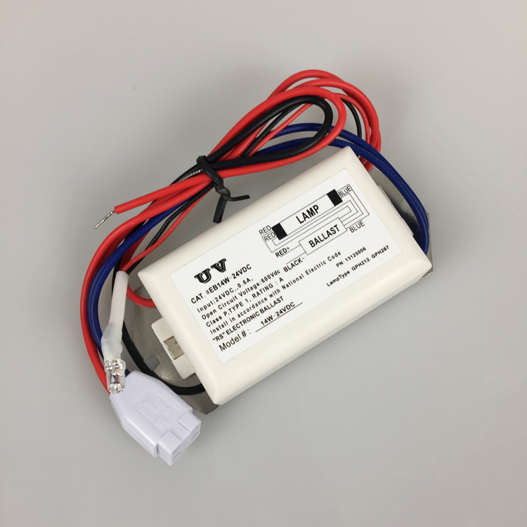 DC24V 14W Electronic Ballast for Uv Lamp Size 107*46*28MM