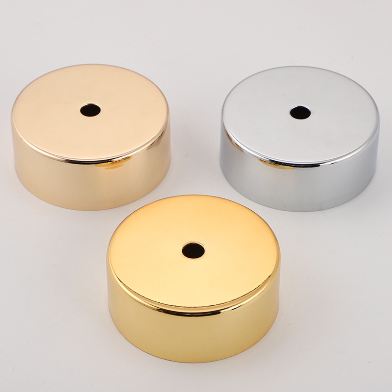 Wholesale Lighting Accessories Electroplating Spray Paint for Disc Straight Side Disc Ceiling Plate
