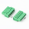 2EDGA-5.08mm 2EDGB-5.08mm Plug-in Board To Board Soldering PCB Wiring Terminal Straight Bent Pin Plug Green Connector