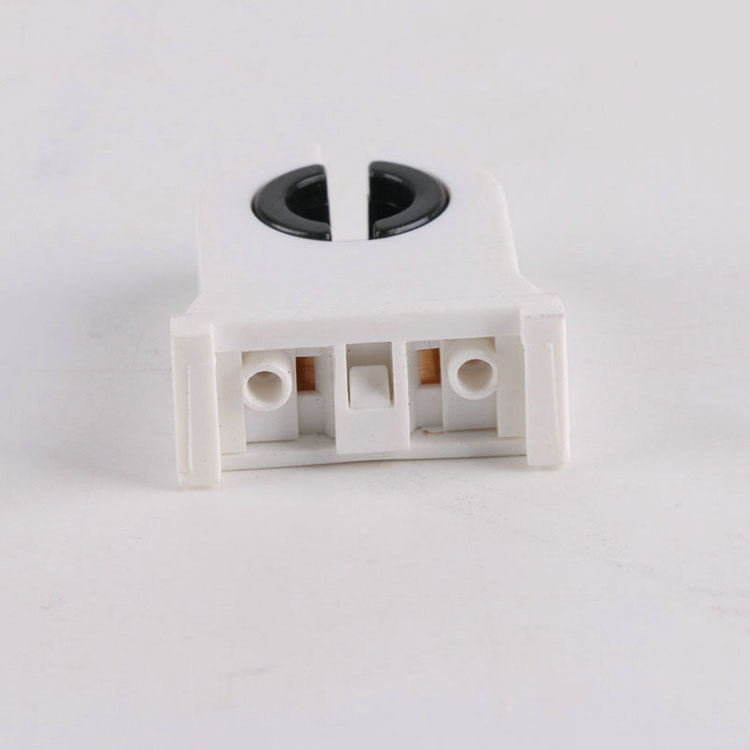 Factory Wholesale Supply T8 Fluorescent lightpholder Lamp Holder Pc Flame Retardant Lamp Aging Lamp Bracket Head